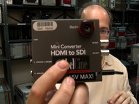 A Portable HDMI-to-HDSDI Solution for HDSLRs