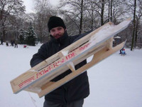 DIY Sleds - Powerslide 9000 vs. Snowrocket 750