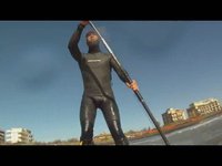 Foce Verde - Italy - Winter SUP Surfing Sessions
