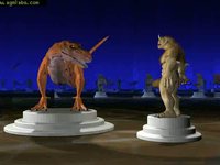 TREX vs SAURUS 3D Fight