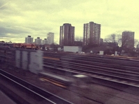 On the train