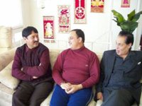 Kumar Basnet, Ram Prasad Khanal and Prem Raja Mahat talking about Their Field, in USA, Part -1