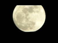 Full moon over my city...