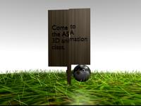 Ad for 3D Animation
