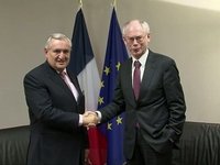 With Jean-Pierre Raffarin
