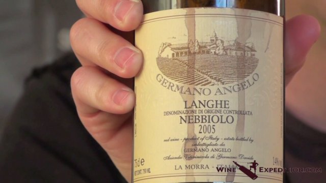 Tasting Notes: 2005 Angelo Germano Langhe Nebbiolo