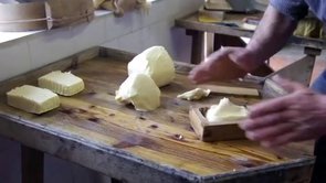 Making butter in the Alps (cell)