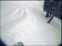 Kirkwood Powder Day Helmet Cam Shots