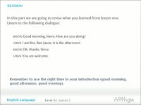 English beginner A1 lesson2