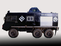 MASHIE MOBILE - 6WD all-terrain VJ Projection Rig for Festivals and Urban Projection