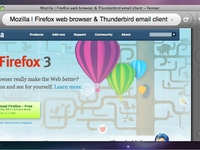 Fennec Gestures and Chromeless browsing