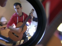 Guitare wide angle