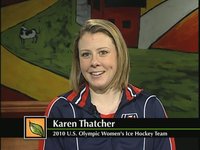 Blaine's Olympian Karen Thatcher