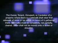 Northampton Snow Removal Ordinance