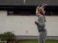 Anna Skipping!