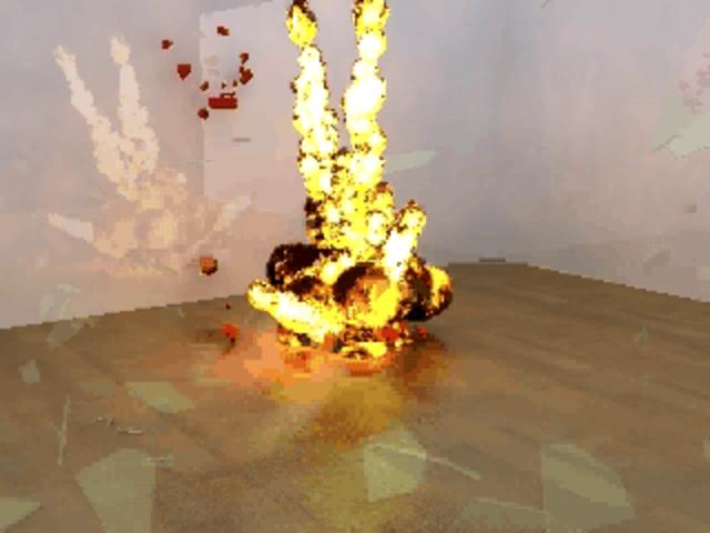 Explosion in 3ds max
