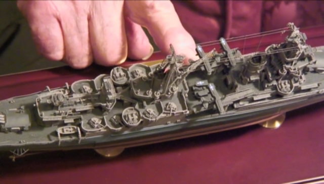 USS Indianapolis survivor Cleatus Lebow tells his story.