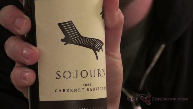 Tasting Notes:  2006 Sojourn Sonoma Valley Cabernet Sauvignon