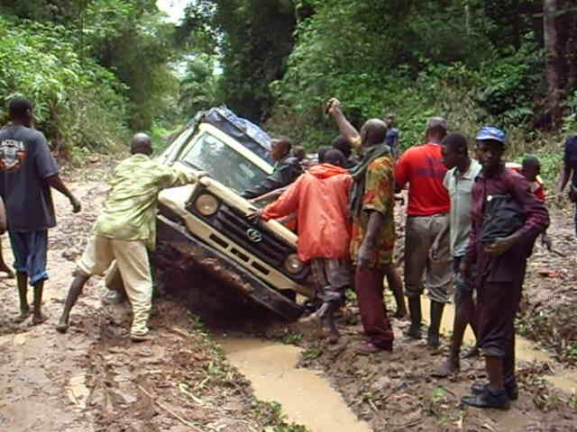 On the Road in Congo