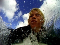 John John Florence getting slotted with GoPro Surf HERO