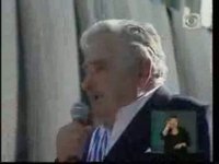José Mujica en la Plaza Independencia