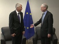 With the Secretary General of the Council of Europe