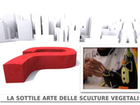 La sottile arte delle sculture vegetali