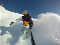 GoPro HD HERO Camera: Snowboarding with the Pole Cam Mount