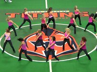 Lady Titans - Orlando Titan Dancers - Game 3 Pink