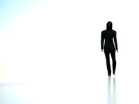 AXYZ woman walking