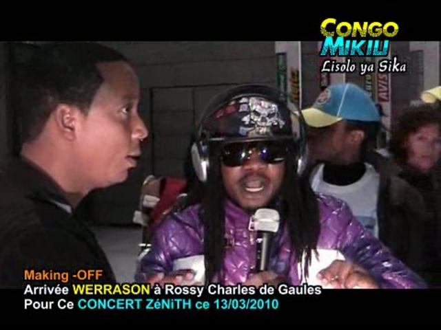L&acute;arriv�e de Werrason a Paris