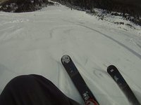 GoPro HD HERO Camera: Powder Skiing with Chesty