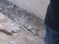 Basement deconstruction - Lenwood Ave.