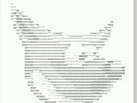 Image ascii-art in a linux terminal