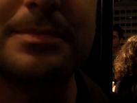 ABC - Dude's cell phone dies at Mashable party!