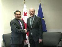 With the Prime Minister of Georgia With the Prime Minister of Georgia