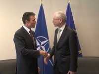 With Secretary General of NATO With Secretary General of NATO
