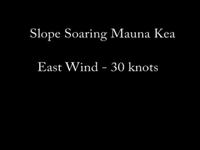 Ridge Soaring Over Mauna Kea Hawaii