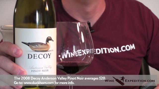 Tasting Notes: 2008 Decoy Anderson Valley Pinot Noir Tasting Notes: 2008 Decoy Anderson Valley Pinot Noir