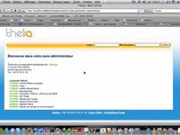 1ère présentation de la nouvelle interface d'administration de THELIA
