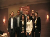 Soha Radwan before certificate session Beirut March 2010