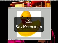 CS5 İnanılmaz Yeni Özellikler-02 (Sesli Komutlar)