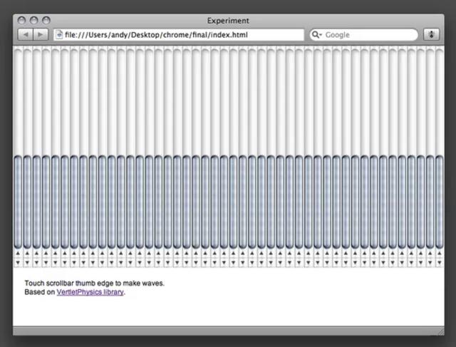 Thumbnail of video Scrollbars Experiment