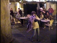 Karaoke on Vegas Strip w/ Lauren.
