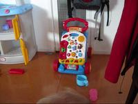 The captain takes his first steps