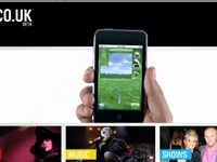 Cool MTV.co.uk overlay iPod Touch