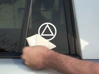 Vinyl Sticker Application Guide