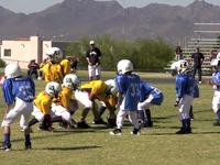 Brians first football game