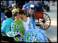 Himno de Andalucía por Rocio Jurado y fotos feria Sevilla