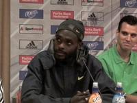 Duncan Kibet, persconferentie Rotterdam Marathon